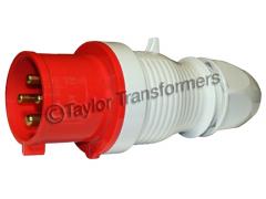415V 32 Amp 4 Pin 3-Phase Plug to IP44